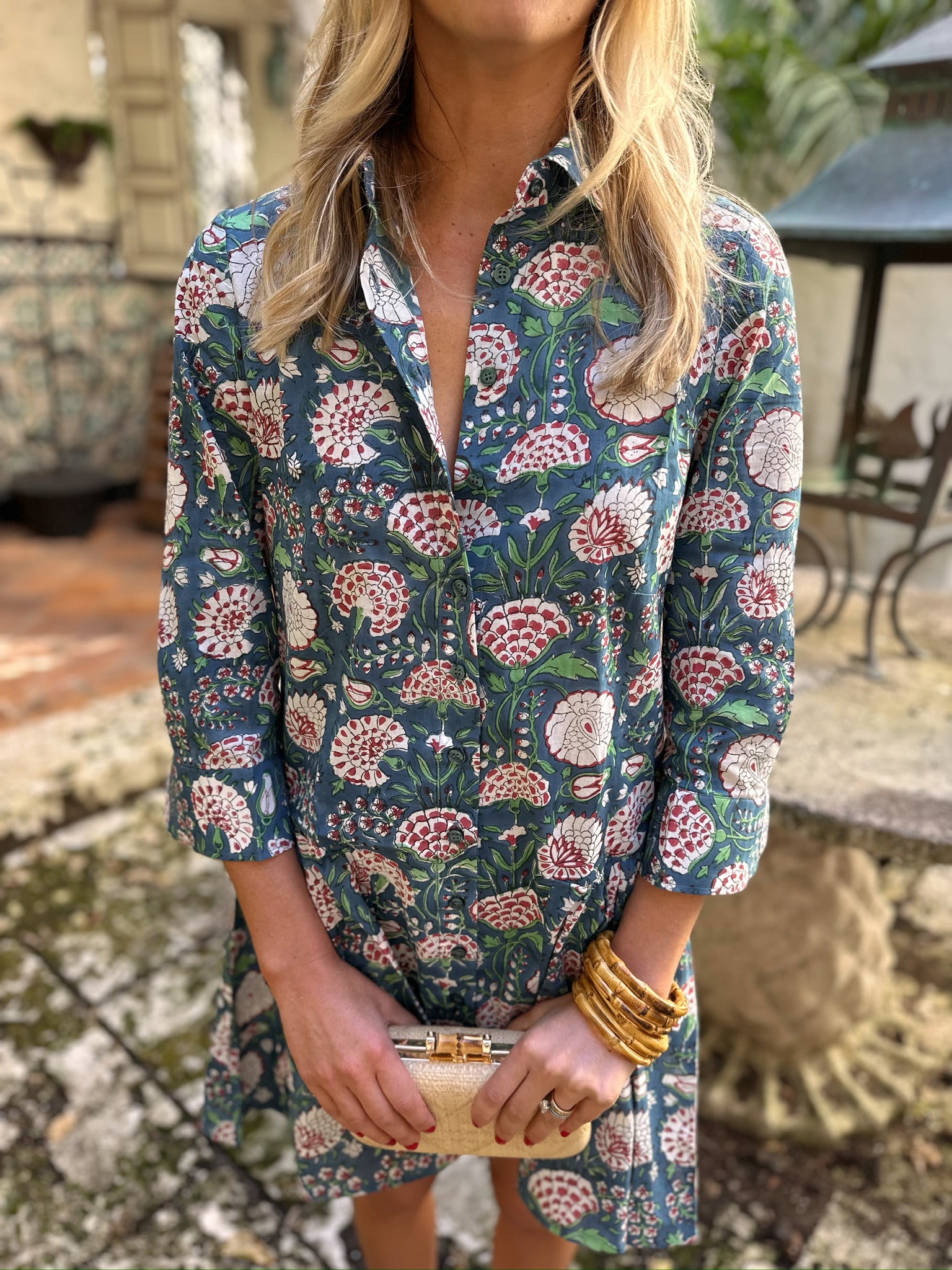 kirsten dress - cream floral reviews Sunlit Meadow Cream Floral Midi Dress | Trendy Women's Dress