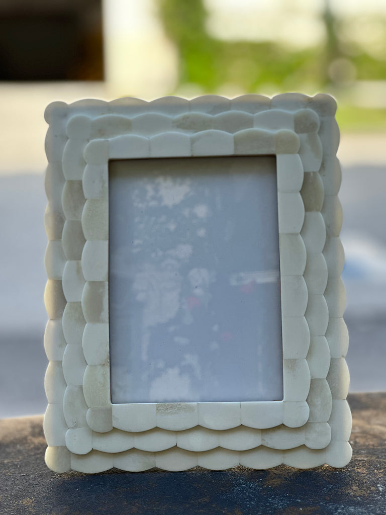 Mother of Pearl Scallopped Frames - The Kemble Shop