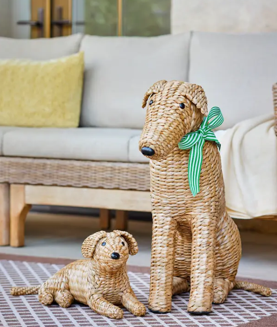 Woven Seagrass Dogs - The Kemble Shop