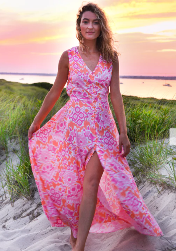 Sunset Fiji Dress- Walker & Wade - The Kemble Shop