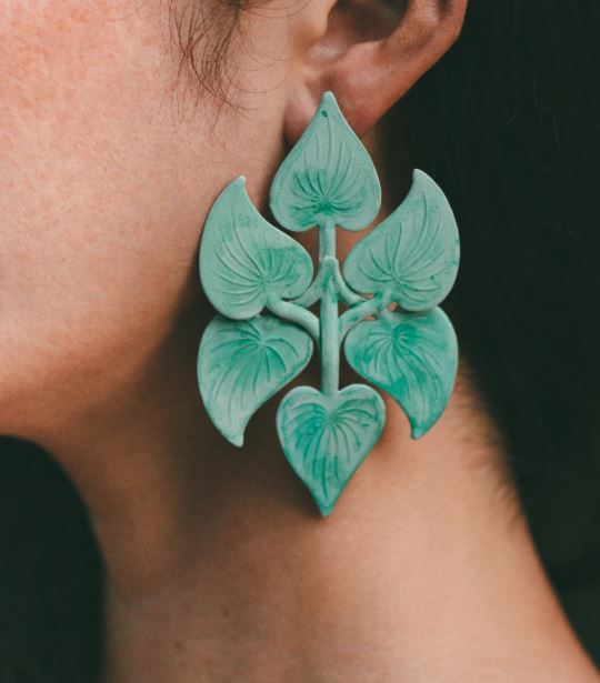 Grand Jade Indah Earrings - The Kemble Shop
