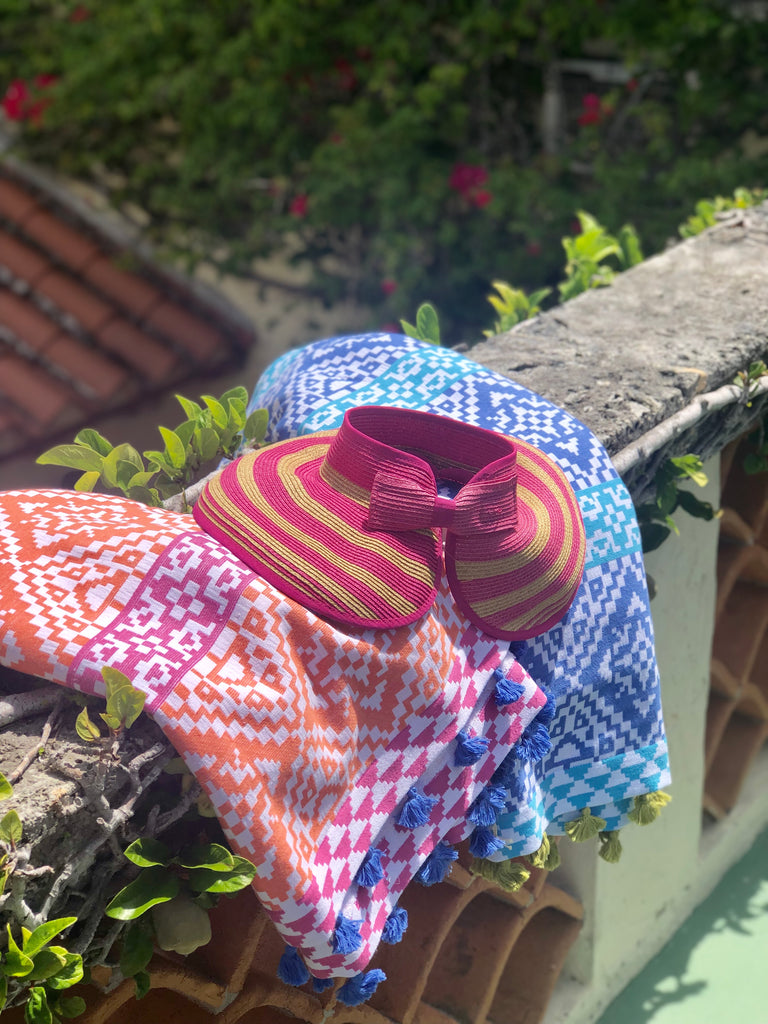 Summer Sun Tassel Beach Towels - The Kemble Shop