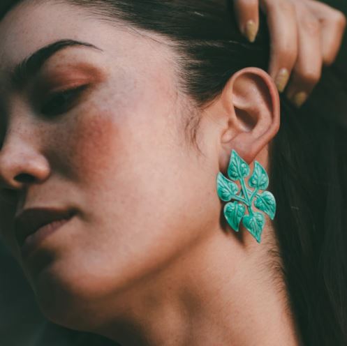 Jade Indah Earrings - The Kemble Shop