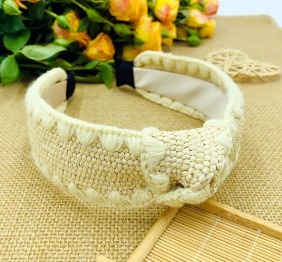 Natural Macrame Headband - The Kemble Shop