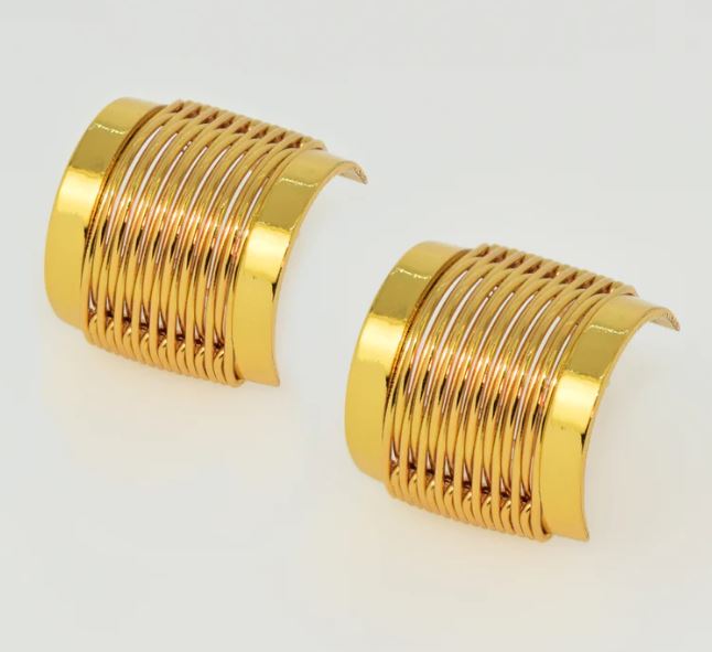 ABACO EARRINGS IN GOLD- Martha Duran - The Kemble Shop