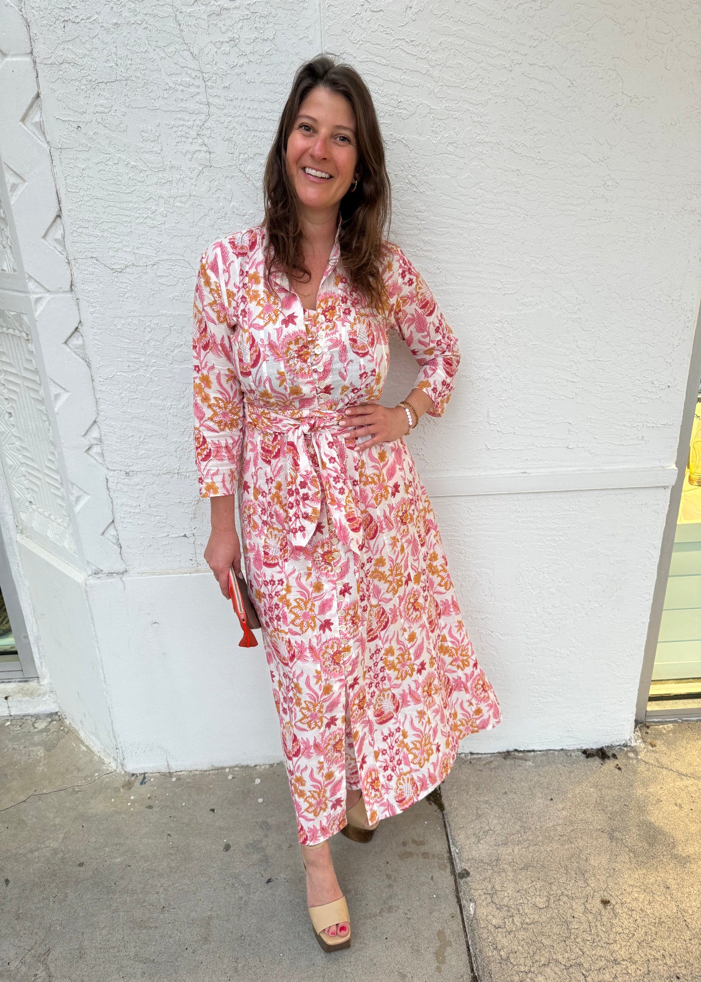 Red Garden Palm Beach Tunic Dress - The Kemble Shop