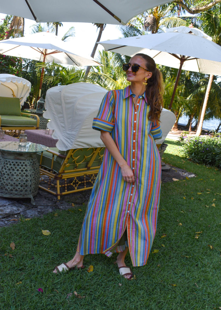 Fun Striped Shirt Dress- Livro - The Kemble Shop