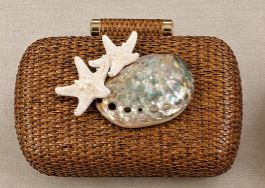 Woven Shell Clutches - The Kemble Shop