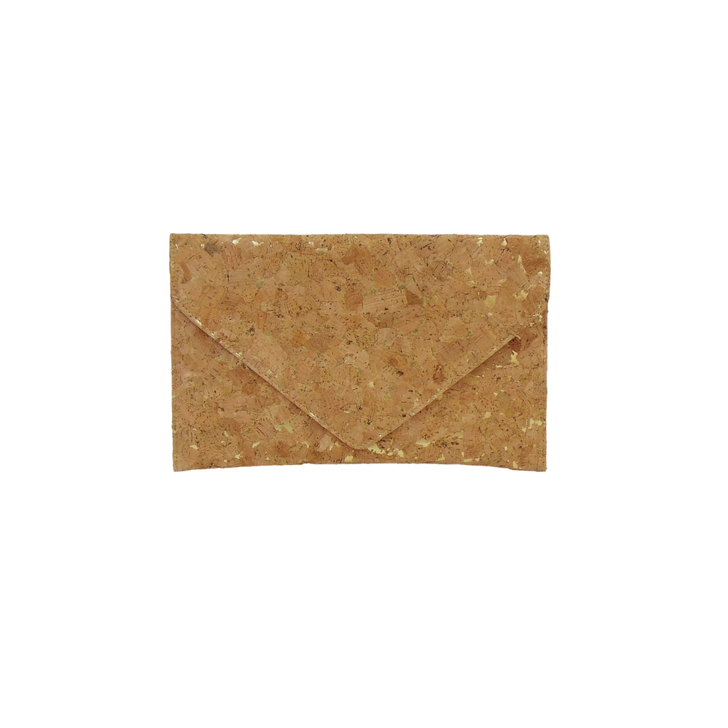 Bags & Totes - Cork Envelope Clutch - The Kemble Shop