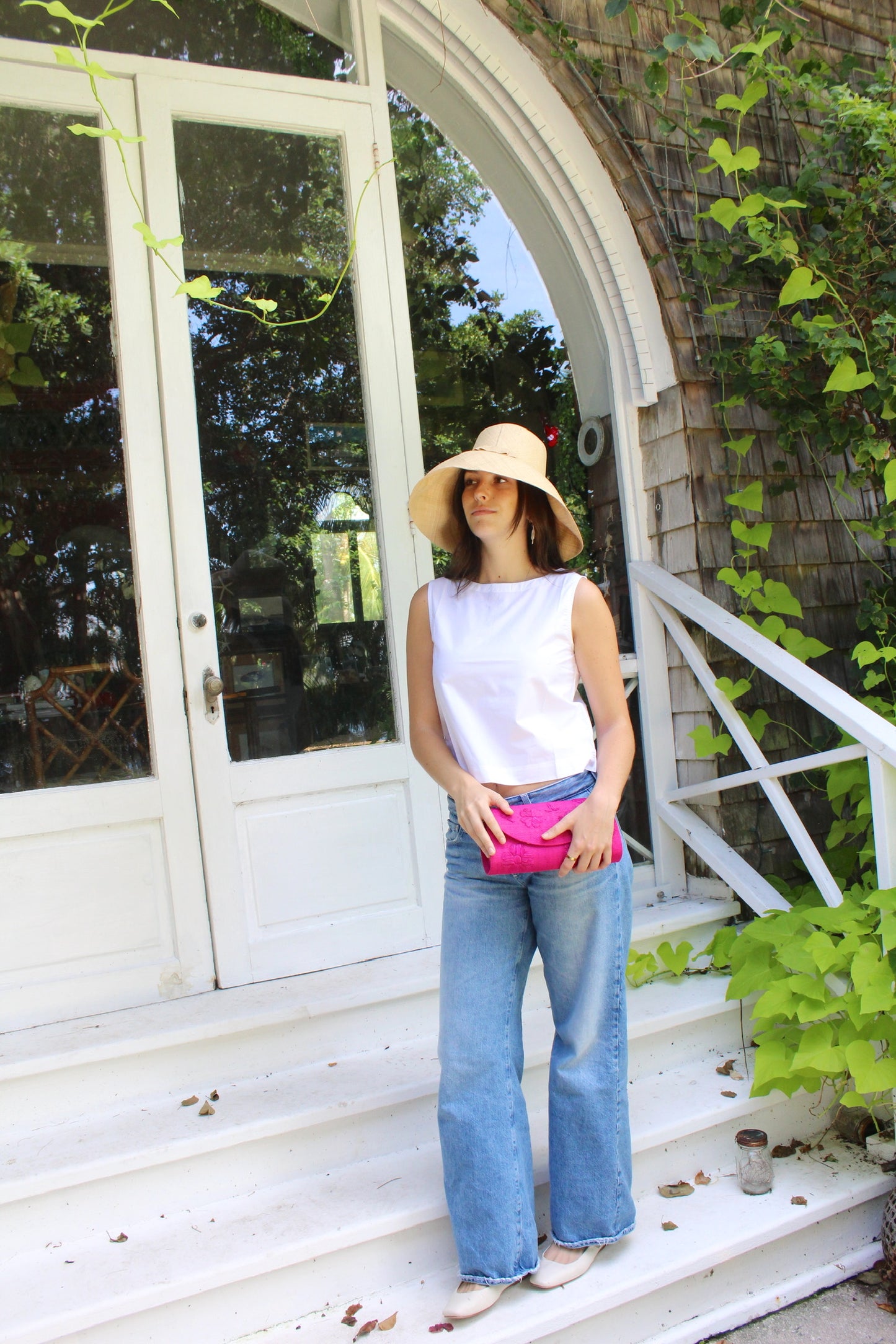 Anna Top- White - The Kemble Shop
