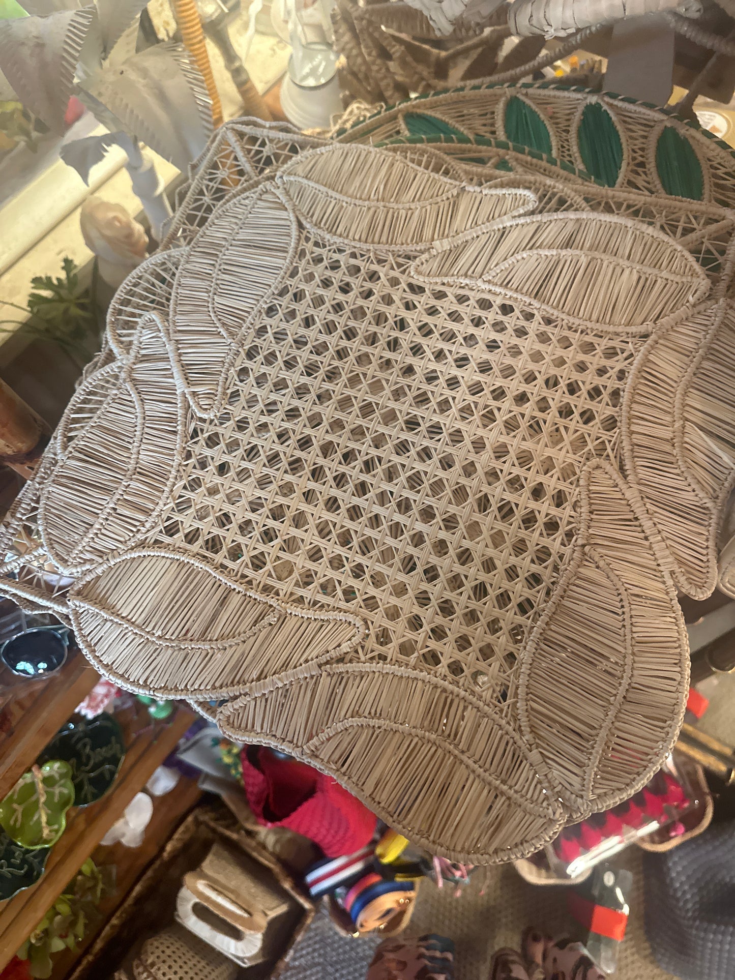 Natural Rattan Placemat - The Kemble Shop