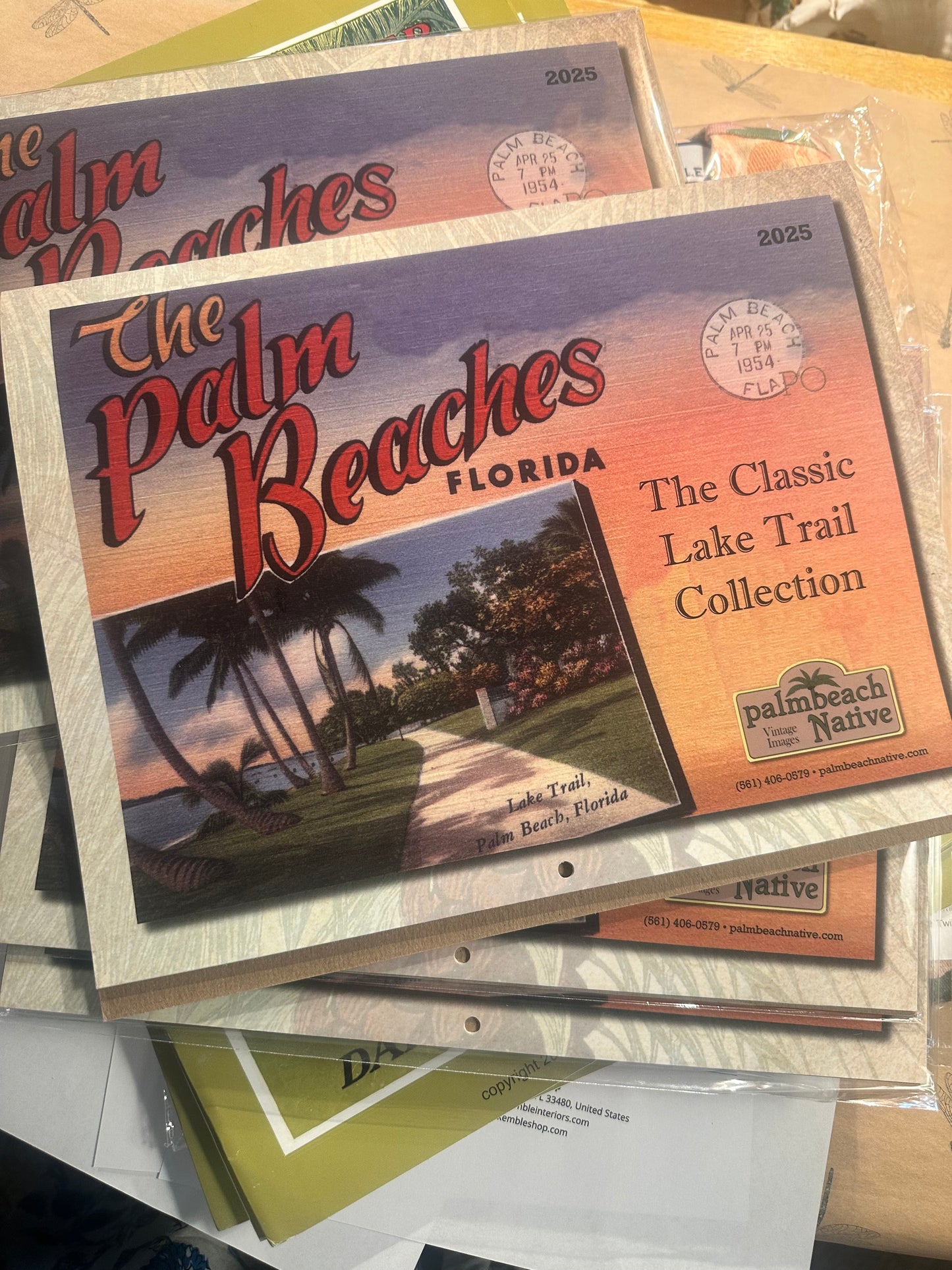 The Palm Beaches "Classic Lake Trail" Calendar 2025 - The Kemble Shop