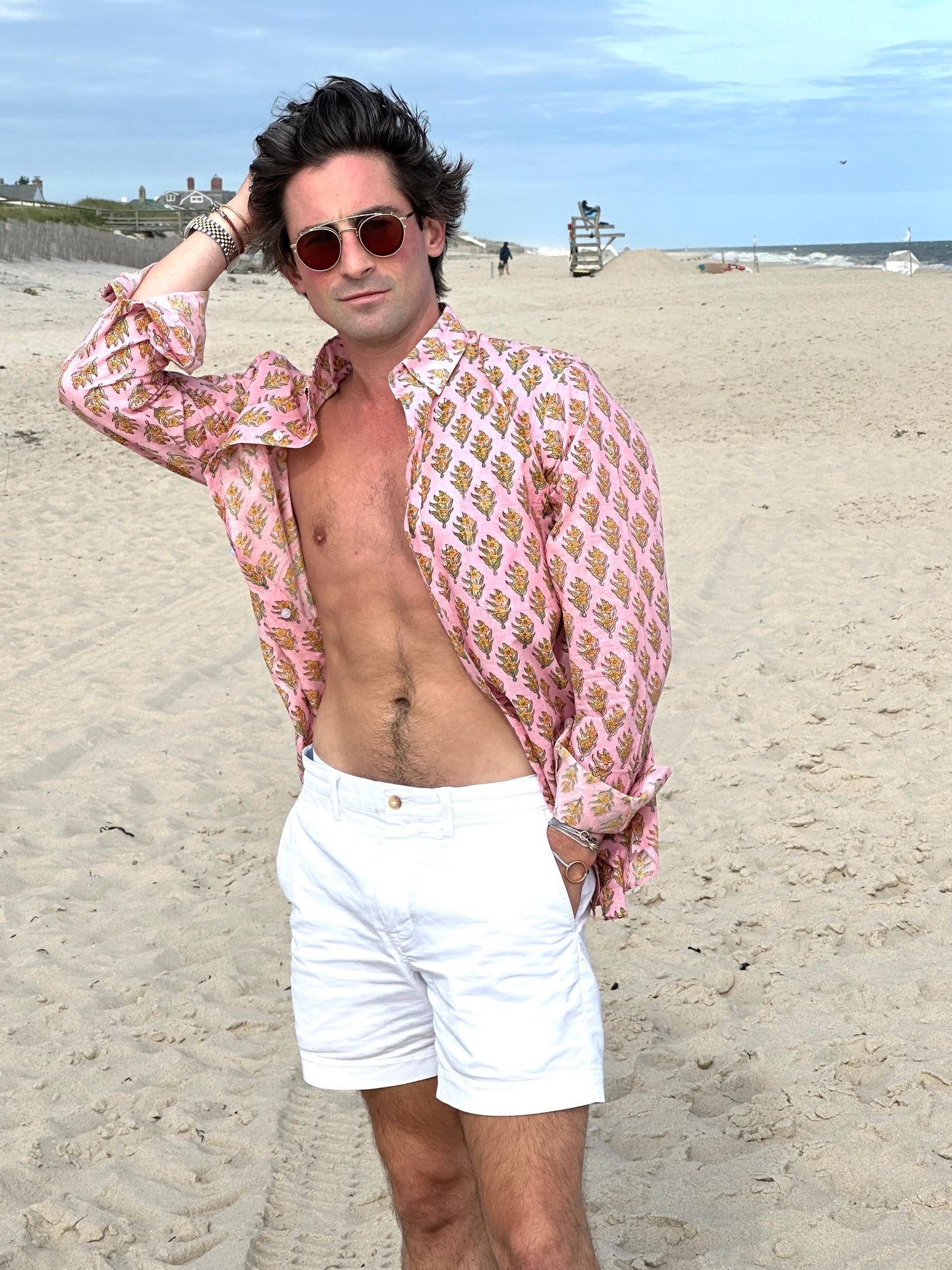 Ishaan in Flamingo - KEMBLE x Steven Stolman - The Kemble Shop