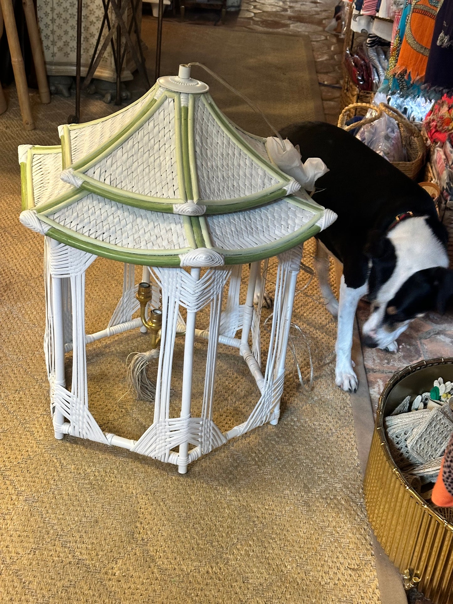 Custom Painted Pagoda Pendants - The Kemble Shop