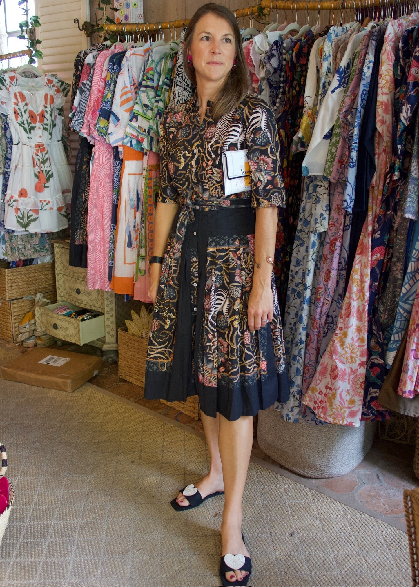 Mrs Maisel Dress | Jungle - Dizzy Lizzie - The Kemble Shop