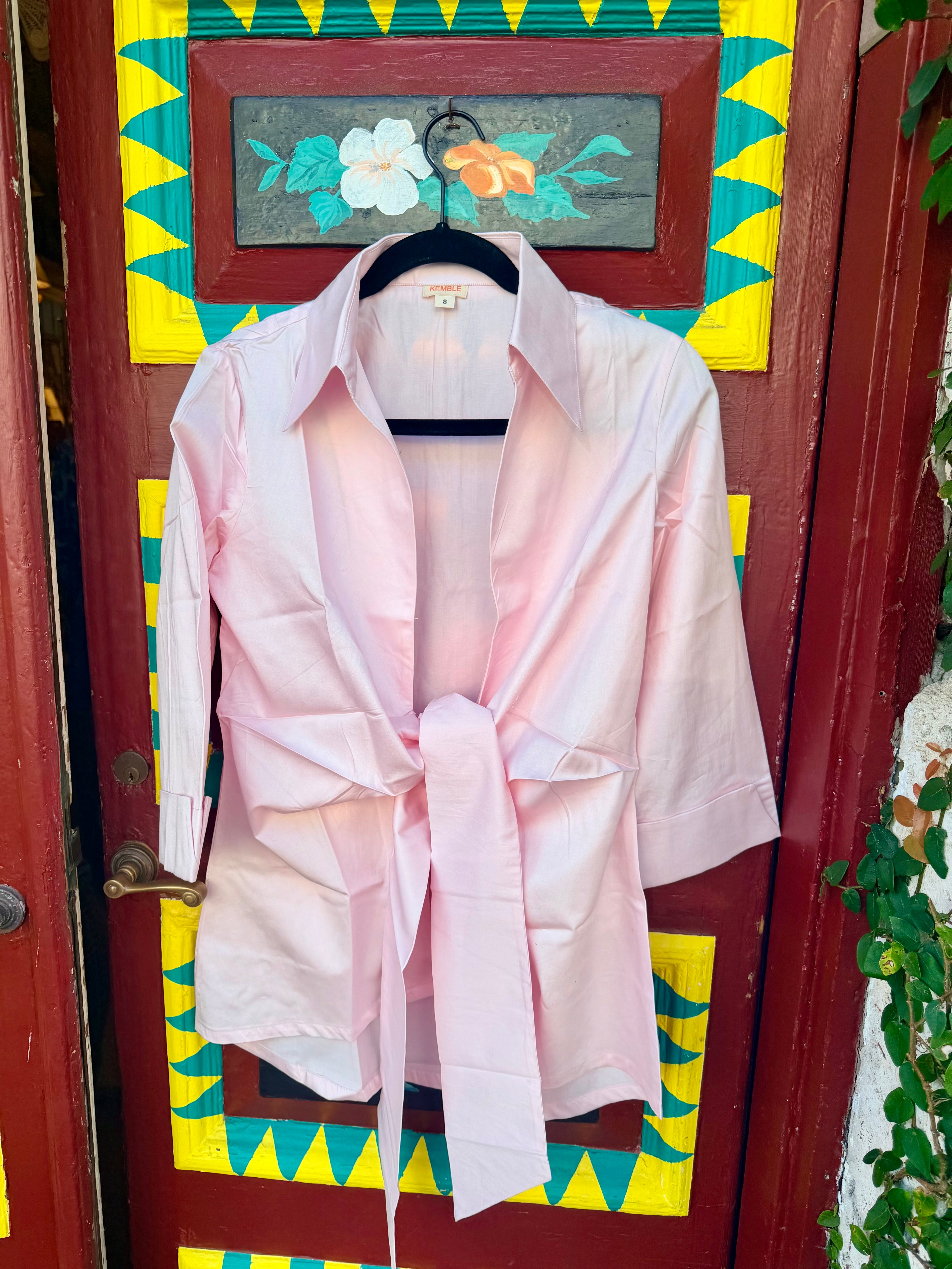 The Maisie Wrap | Baby Pink – The Kemble Shop