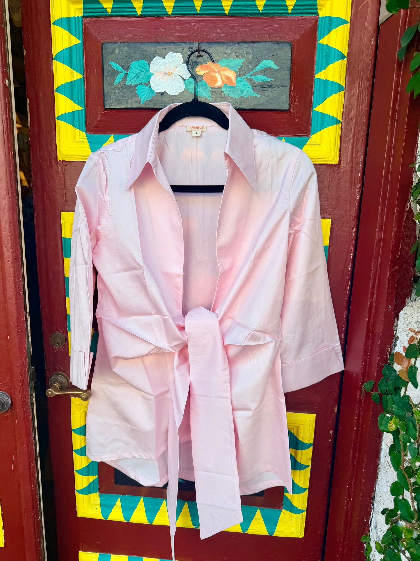 The Maisie Wrap - Baby Pink - The Kemble Shop