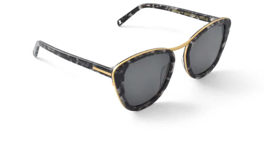 Bisous - The Hannah Snow Leopard Sunglasses