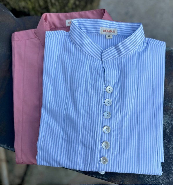Palm Beach Classic Tunic - Blue Pin Stripe - The Kemble Shop