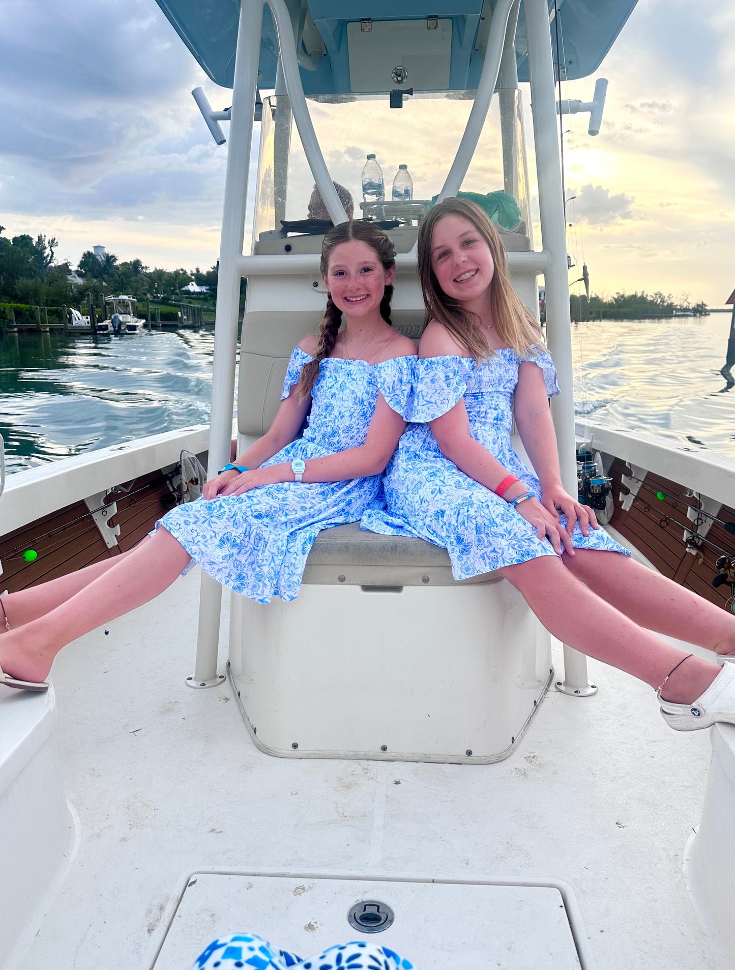 Walker & Wade Girls | Matilda Dress | Blue Fish - The Kemble Shop