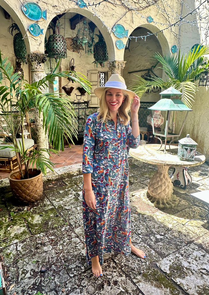 Toucan Forest - Palm Beach Tunic Dress - The Kemble Shop