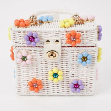 Daisy Candy Beaded Tote - The Kemble Shop