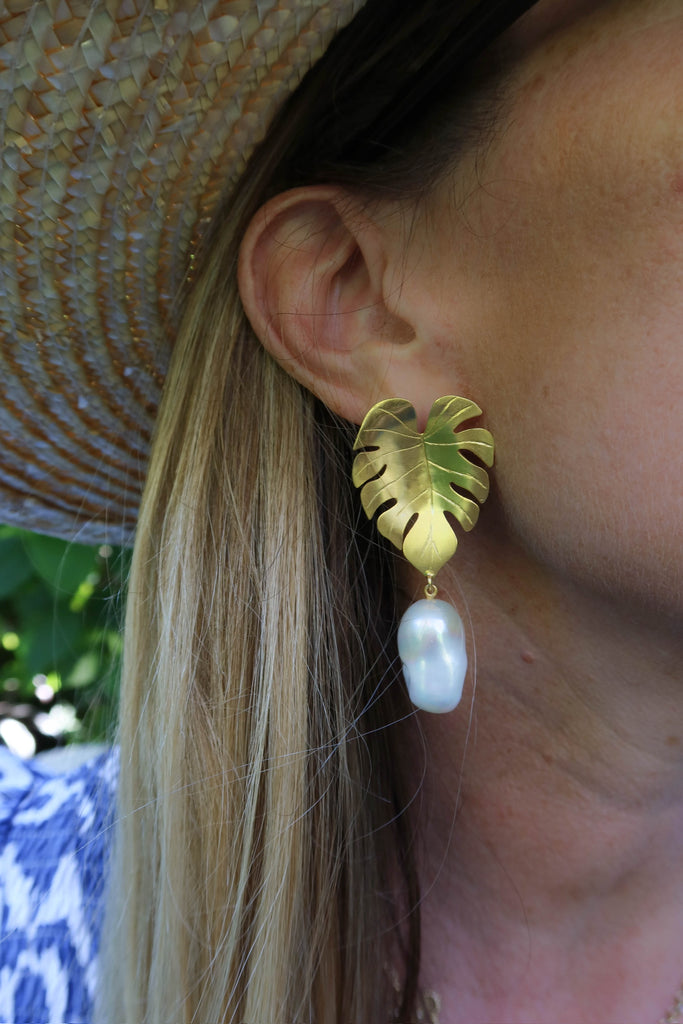 Vanessa Heaney Gold Leaf Pearls - The Kemble Shop