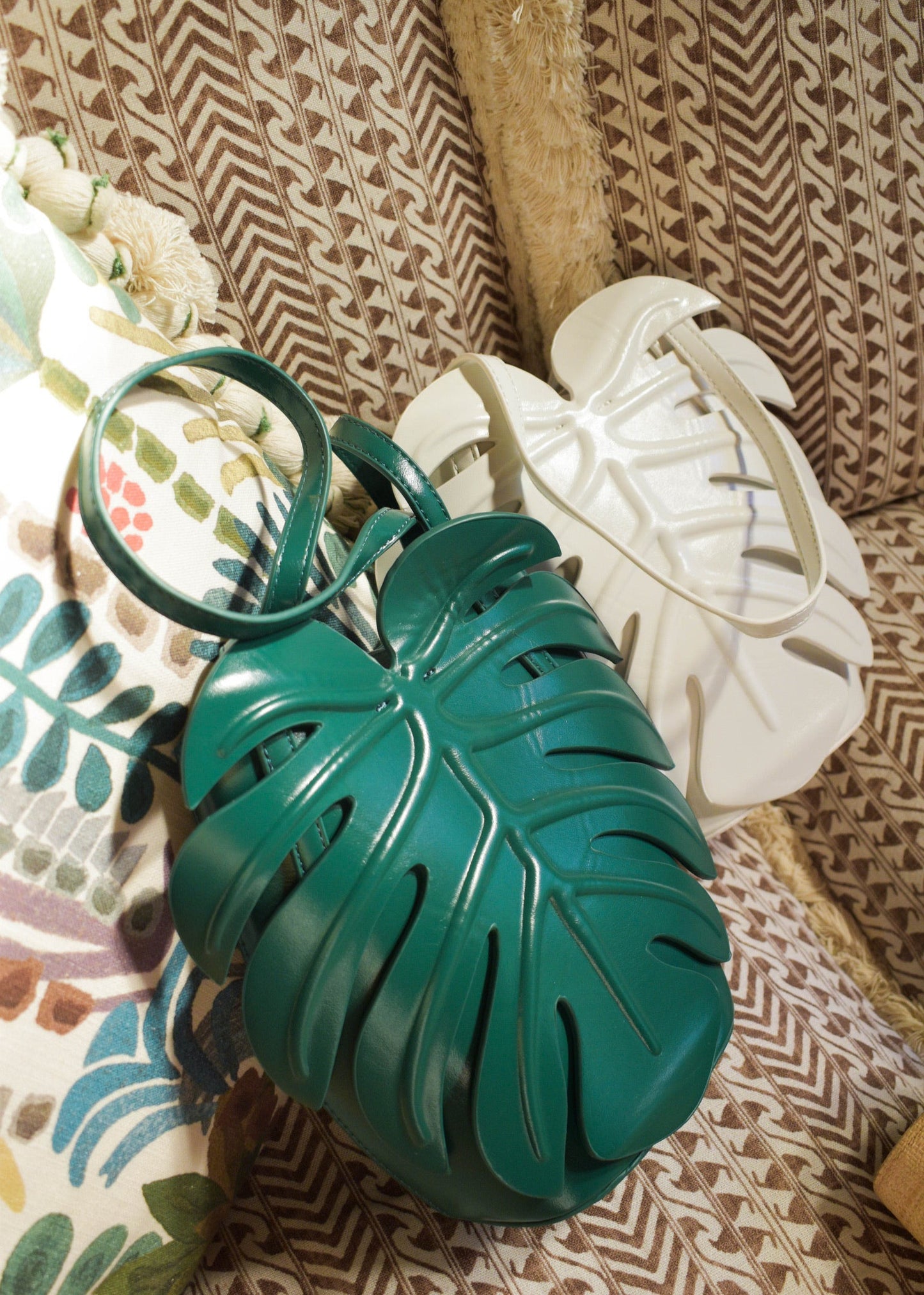 Monstera Leaf Bag - The Kemble Shop