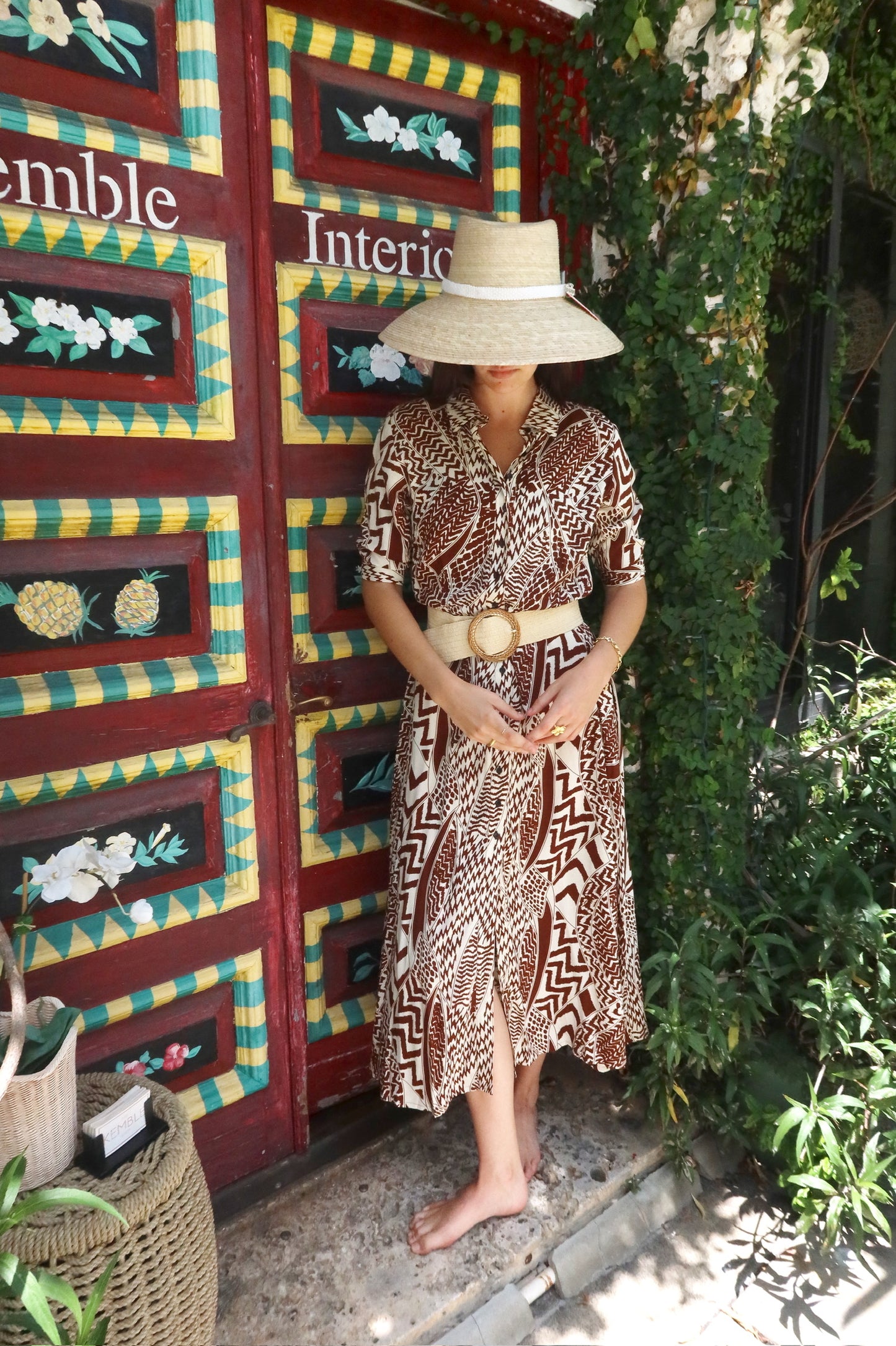 Walker & Wade | Princess Dress | Terra Cotta Tribal - The Kemble Shop