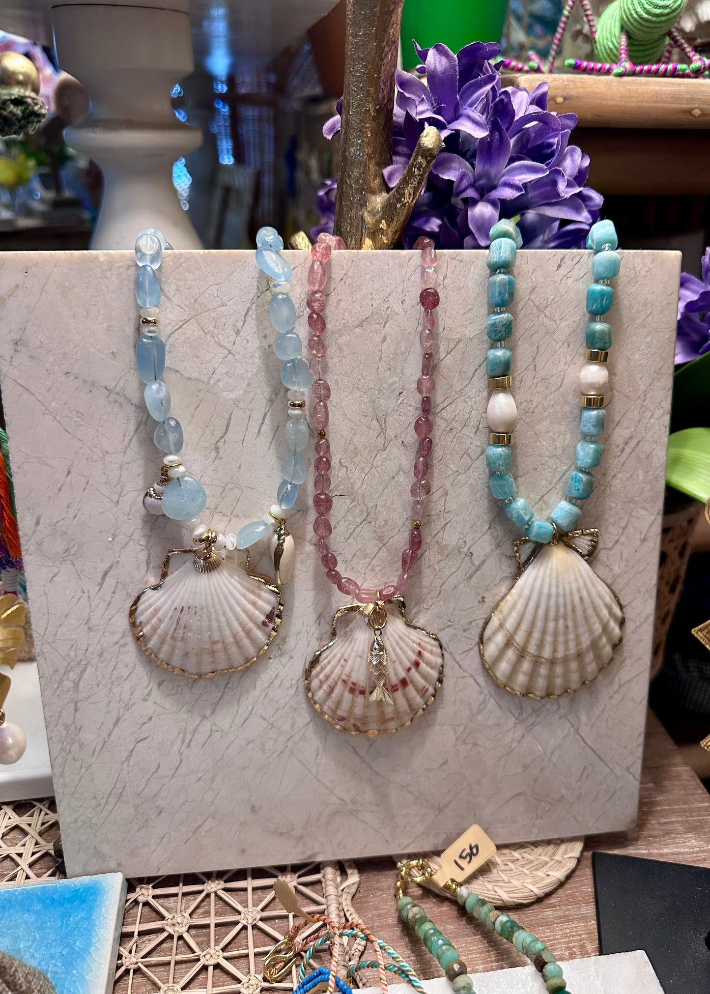 Custom Shell Necklaces - Kendall Moore - The Kemble Shop
