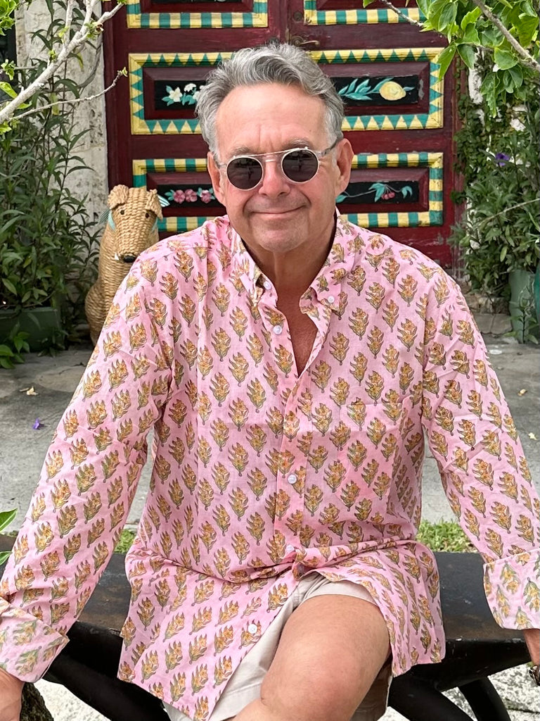 Ishaan in Flamingo - KEMBLE x Steven Stolman - The Kemble Shop
