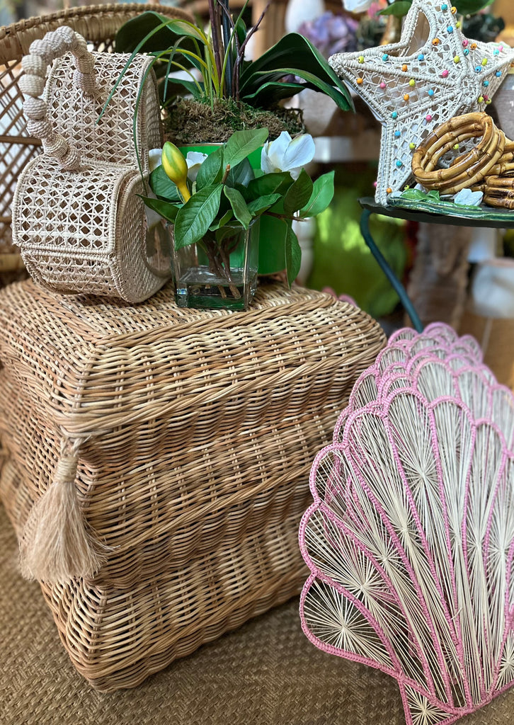 Folly Tasseled Stool/Side Table - The Kemble Shop