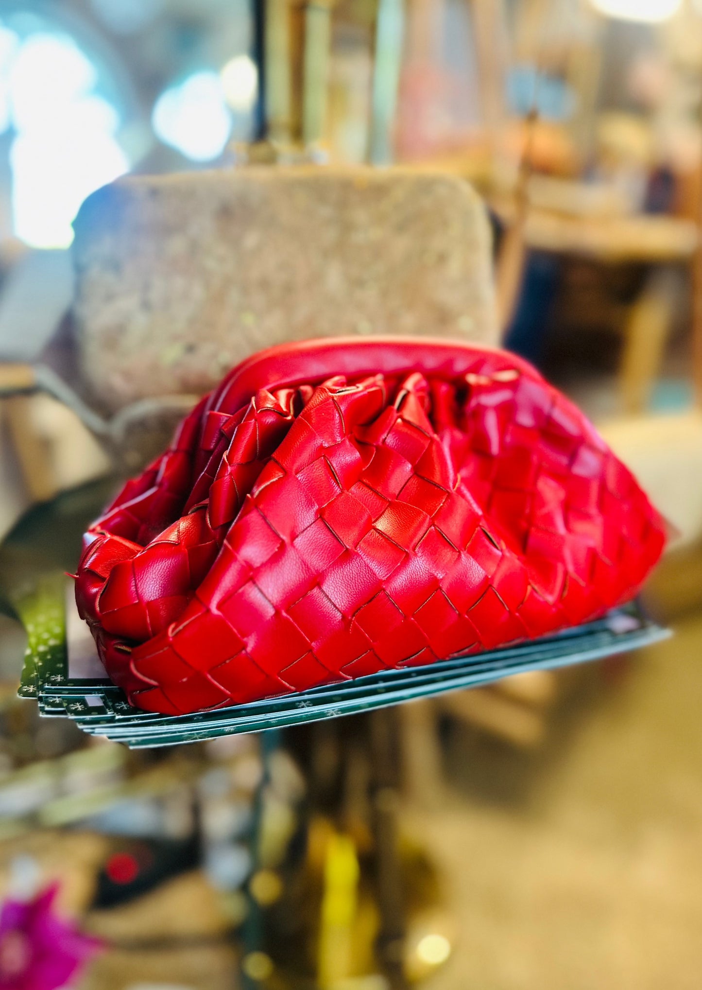Bags & Totes - Braided Clutch - The Kemble Shop
