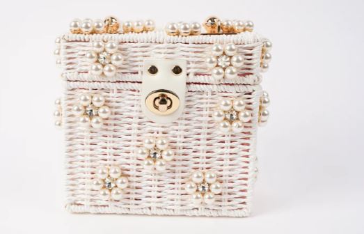 Daisy Bride Beaded Tote - The Kemble Shop