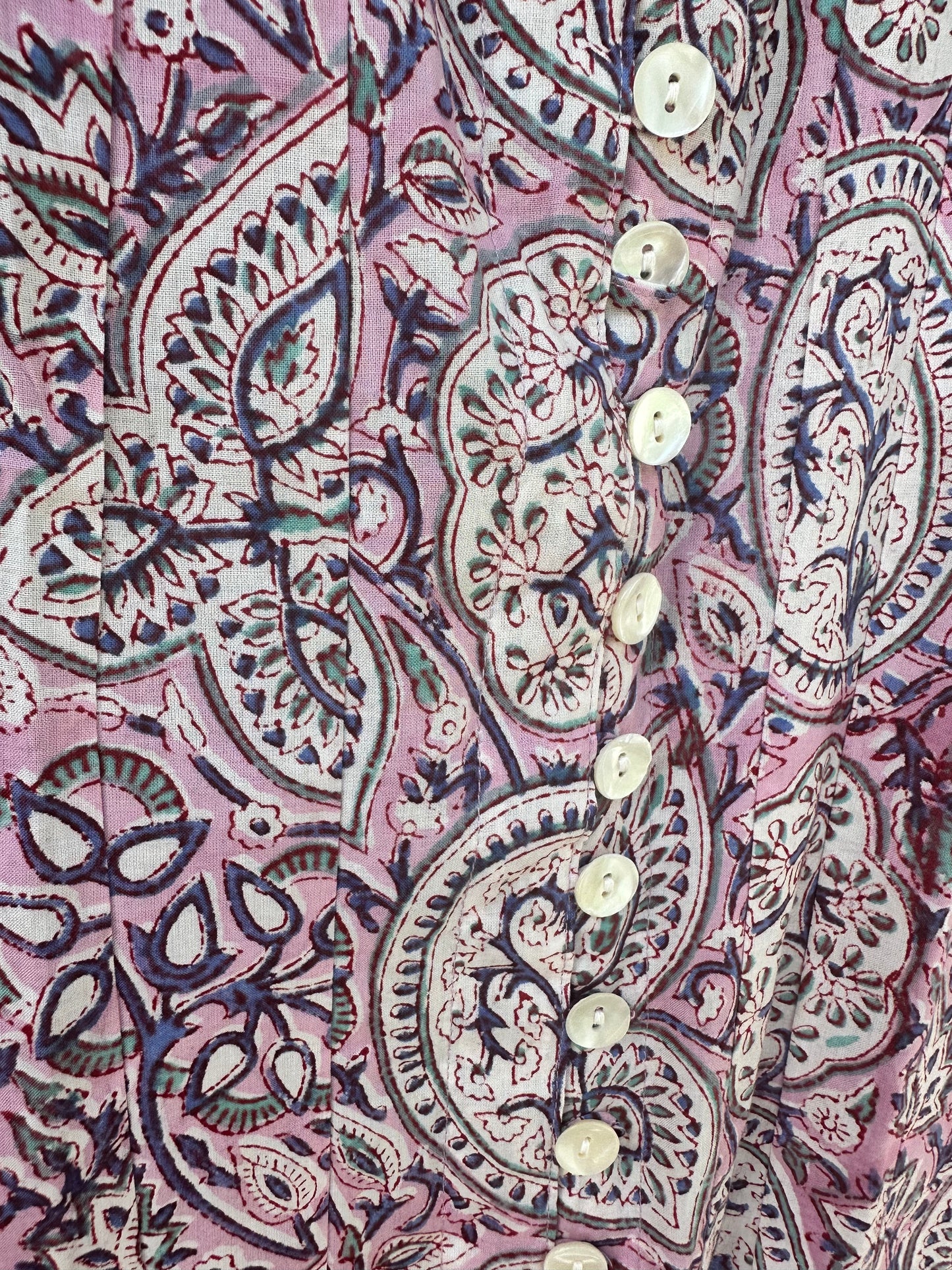 Paisely Purple & Pink Palm Beach Tunic - The Kemble Shop