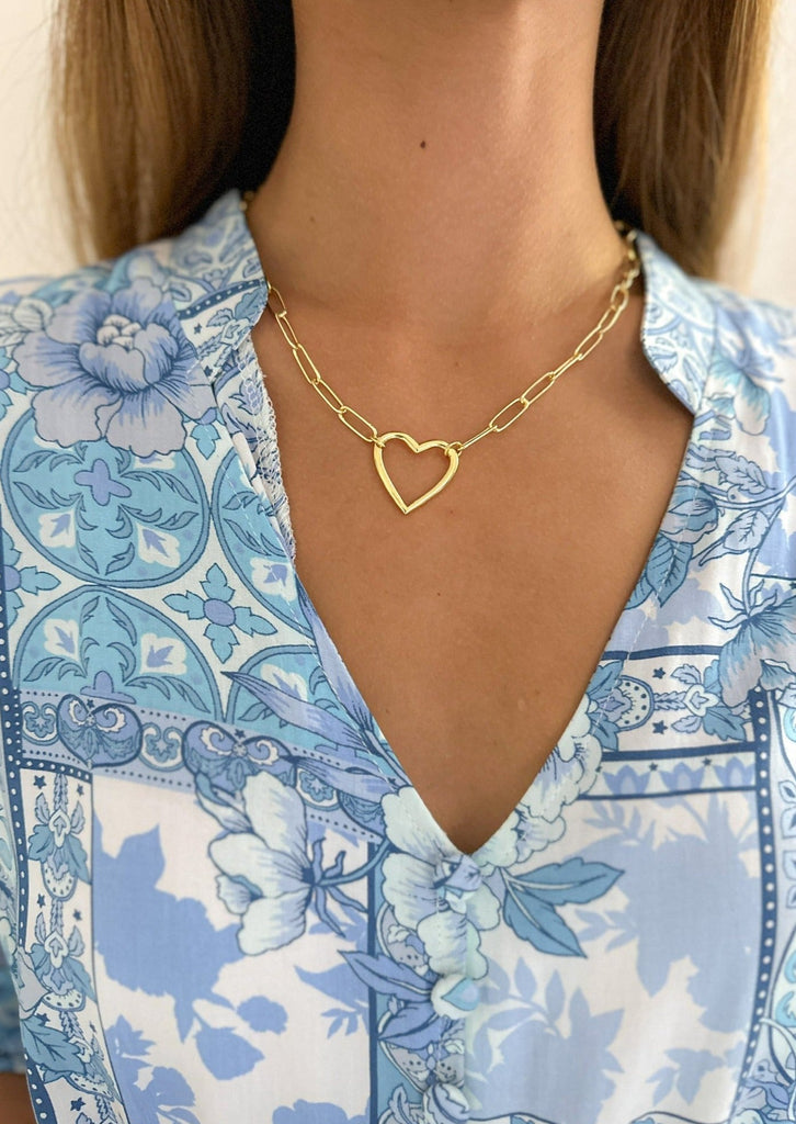 Idalia - Ella Heart Necklace - The Kemble Shop