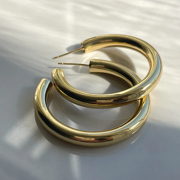 Idalia - Sadie Hoops - Large - The Kemble Shop
