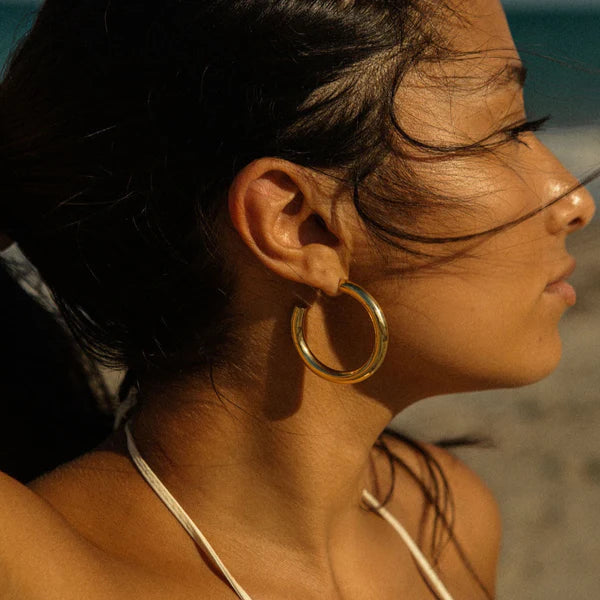 Idalia - Sadie Hoops - Large - The Kemble Shop