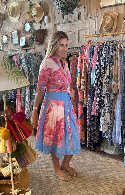 Mrs Maisel Dress / Positano - Dizzy Lizzie - The Kemble Shop