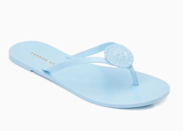 Rubber Roxy Slippers Jack Rogers Roxy Rubber Shoe | Baby Blue – The Kemble Shop