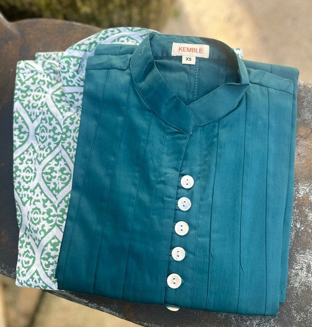 Palm Beach Classic Tunic - Solid Teal