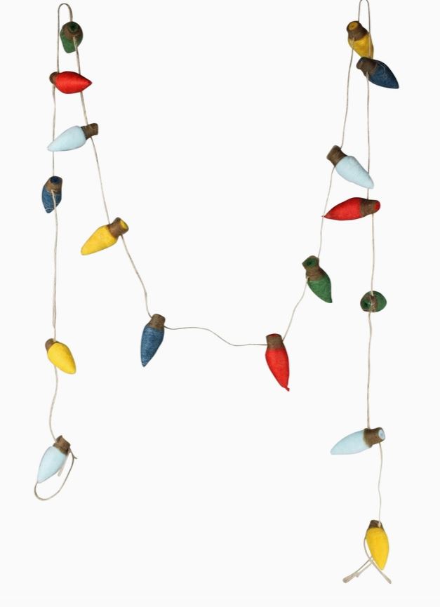 String of Felt Lights - The Kemble Shop