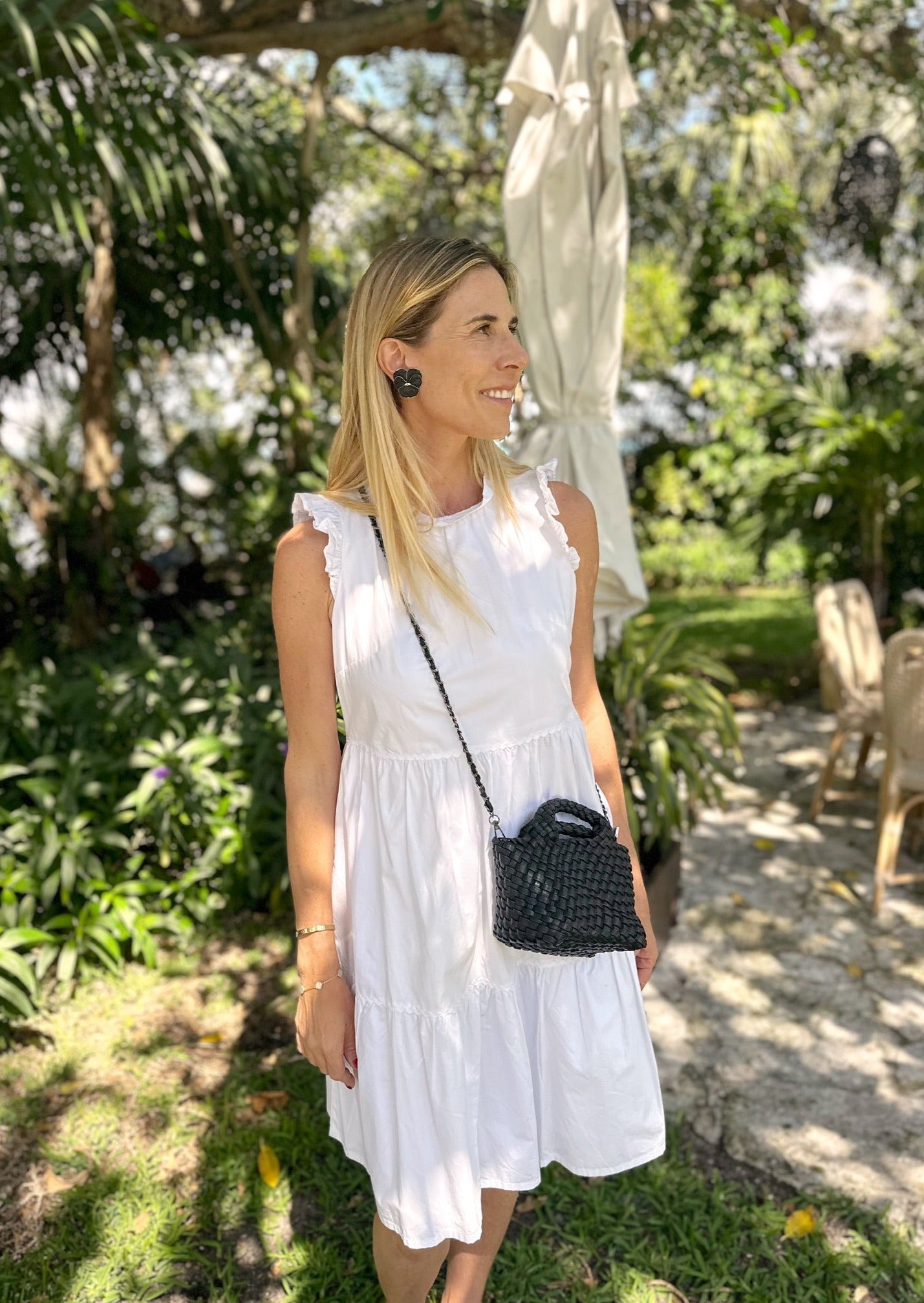 Kerol Dress - White - The Kemble Shop