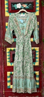 Walker & Wade - Carrie Dress in Spearmint - The Kemble Shop