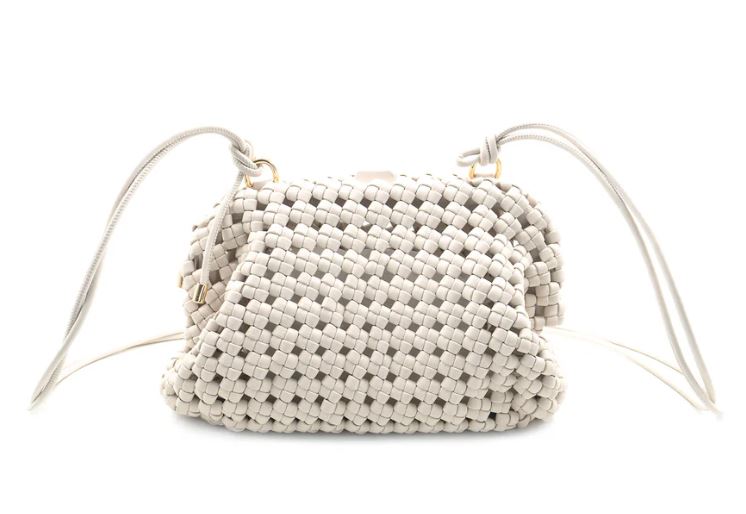 Bags & Totes - Woven Crossbody w/Strap & Insert