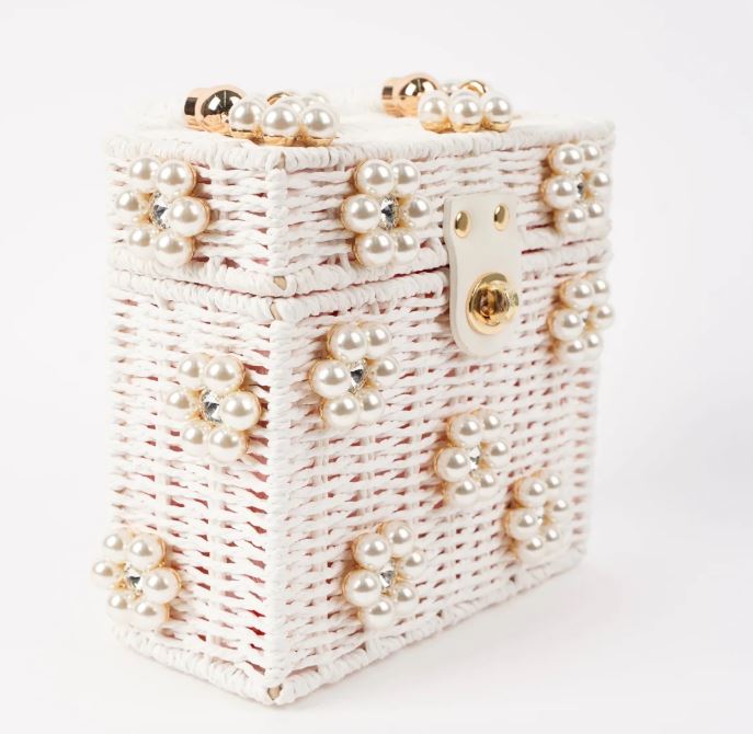 Daisy Bride Beaded Tote - The Kemble Shop