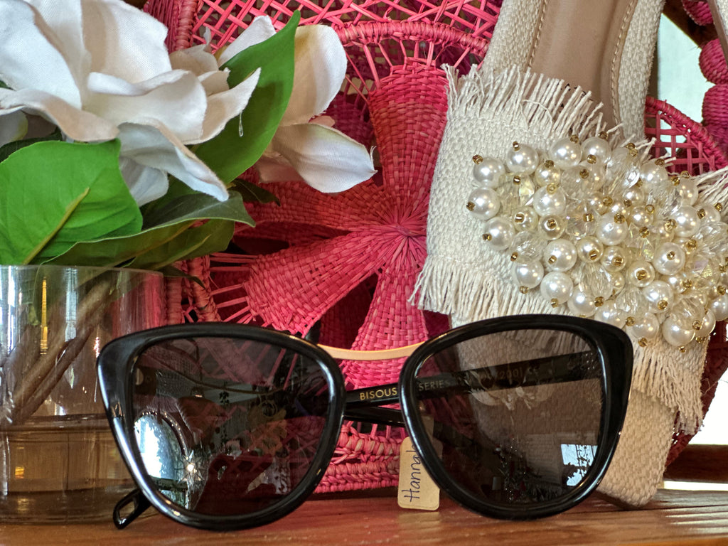Bisous Black Hannah Sunglasses - The Kemble Shop