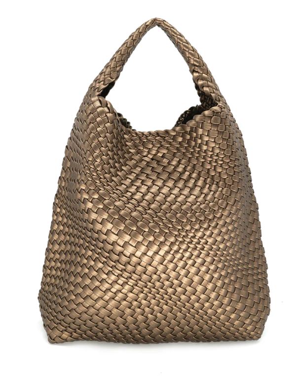 Large Woven Hobo Bag - The Kemble Shop