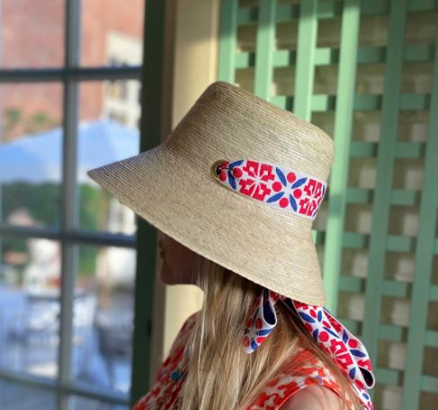Clematis Hat - Sarah Bray Bermuda - The Kemble Shop