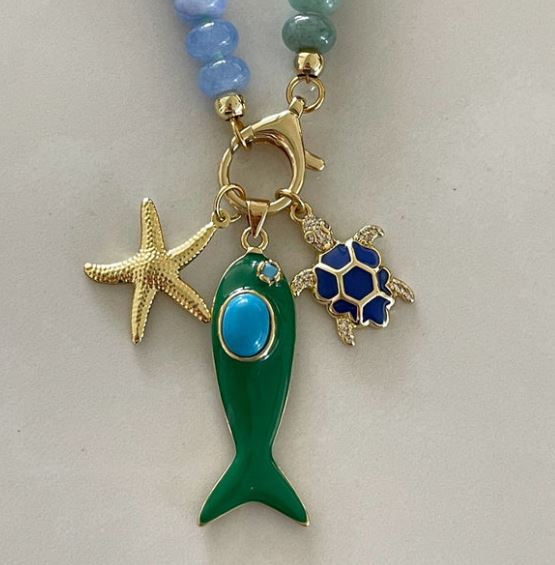 Idalia - Endless Summer Coastal Cluster - Green Fish - The Kemble Shop